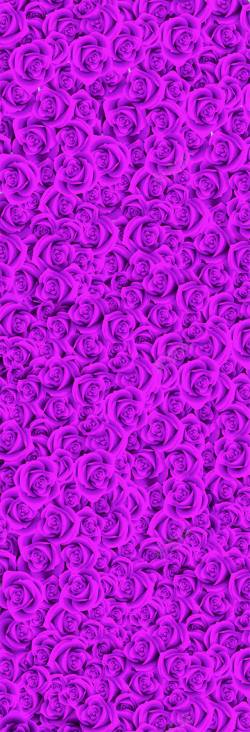 紫色玫瑰海报背景七夕素材