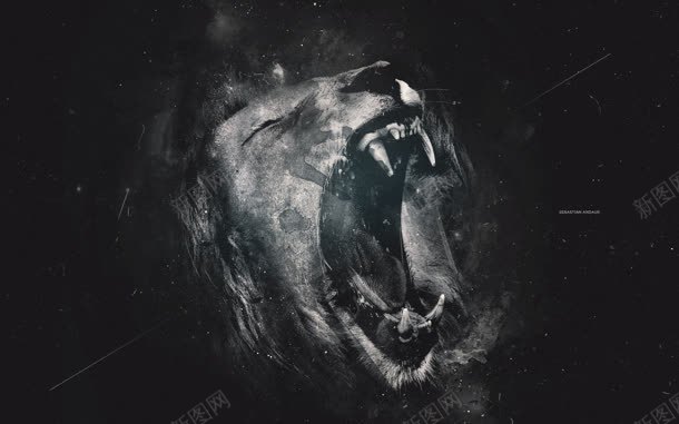灰色咆哮的野兽头像海报背景jpg设计背景_88icon https://88icon.com 咆哮 头像 海报 灰色 背景 野兽