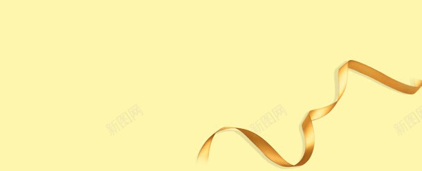 旋转金色丝带黄色背景jpg设计背景_88icon https://88icon.com 丝带 旋转 背景 金色 黄色