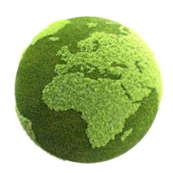 绿地地球创意地球环境保护高清图片
