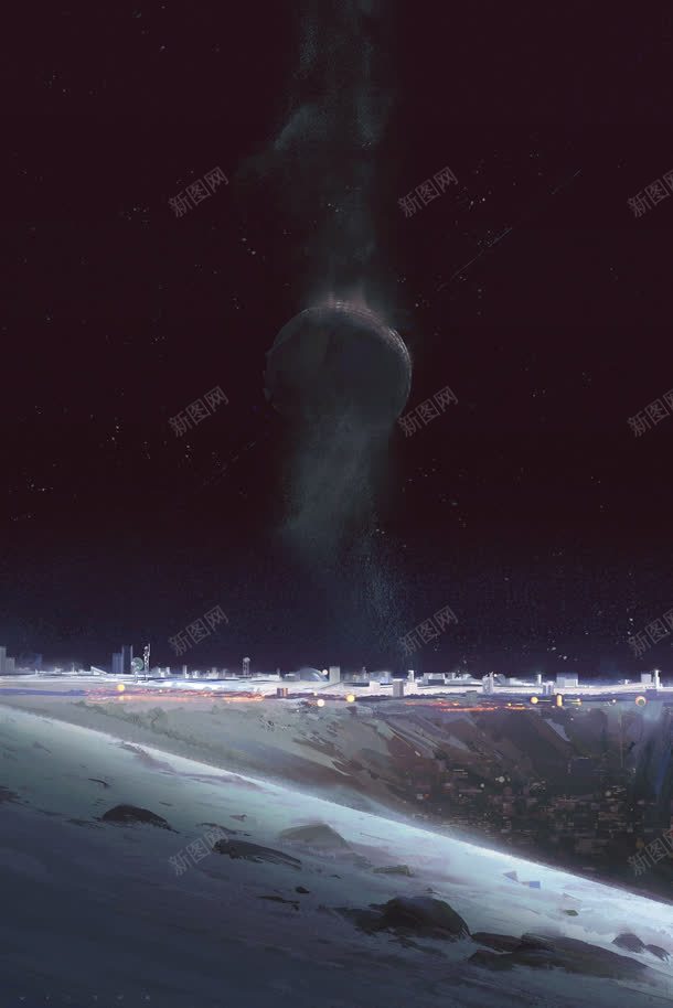 手绘闪耀星空宇宙jpg设计背景_88icon https://88icon.com 宇宙 星空 闪耀