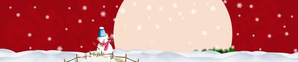 新年快乐红色背景jpg设计背景_88icon https://88icon.com Banner 元旦 圣诞节背景 新年 淘宝 红色 雪人背景