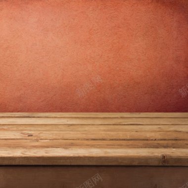 暖橘色花纹背景木板背景