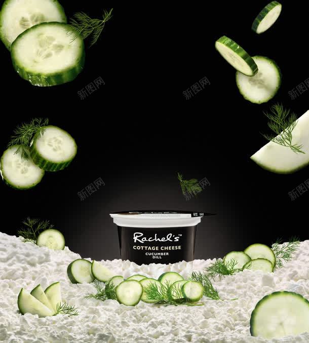 黄瓜片化妆品海报jpg设计背景_88icon https://88icon.com 化妆品 海报 瓜片