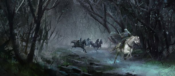 森林中追逐的骑士魔幻海报背景jpg设计背景_88icon https://88icon.com 森林 海报 背景 追逐 骑士 魔幻