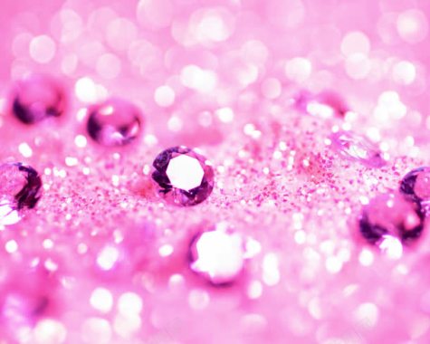 粉色梦幻钻石装饰背景