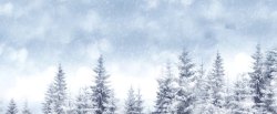 冬季男装下雪场景高清图片