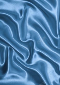 蓝色丝绸蓝色的丝绸高清图片