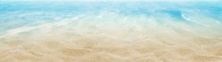 蓝极蓝极海水金色沙滩高清图片