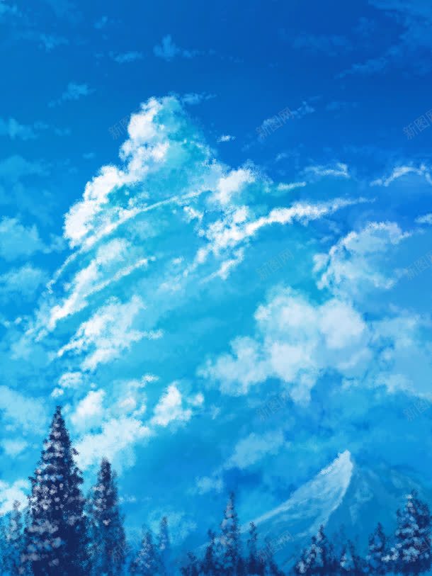 蓝天白云渐变叠加环境渲染jpg设计背景_88icon https://88icon.com 叠加 渐变 渲染 环境 白云 蓝天