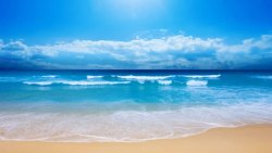 阳光沙滩爱情海海边沙滩天空阳光高清图片
