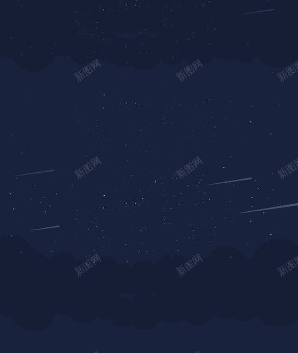 卡通月下云层月亮流星雨海报背景jpg设计背景_88icon https://88icon.com 云层 卡通 月亮 流星 流星雨 海报 背景