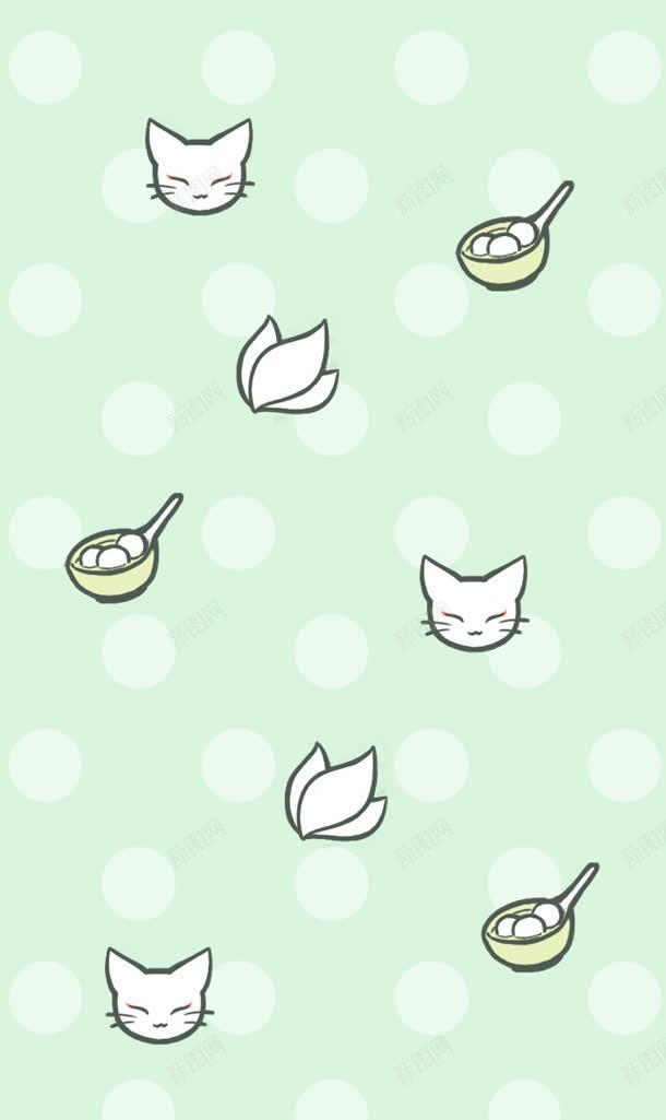 白猫与美食的故事jpg设计背景_88icon https://88icon.com 故事 白猫 美食