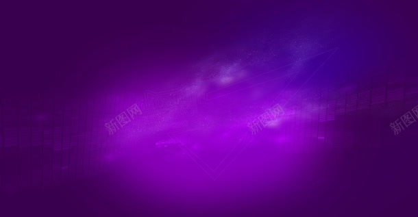 银河宇宙星空紫色光效背景