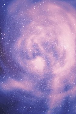 深紫深紫色光效宇宙银河高清图片