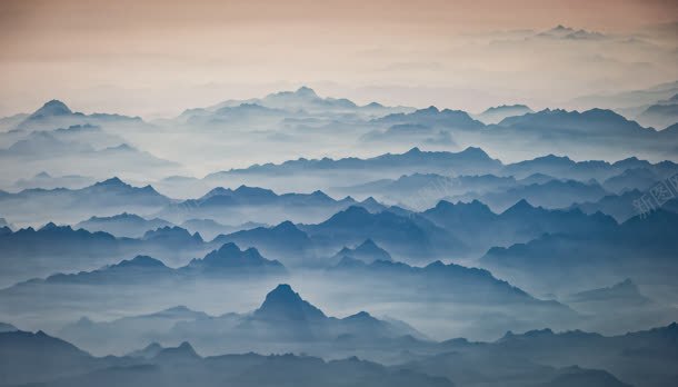 水墨山水画纹理花纹背景