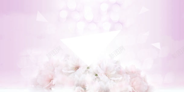 粉色梦幻花朵化妆品jpg设计背景_88icon https://88icon.com 化妆品 梦幻 粉色 花朵