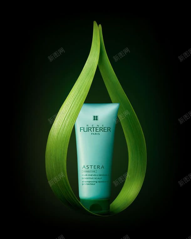 绿色叶片化妆品海报背景jpg设计背景_88icon https://88icon.com 化妆品 叶片 海报 绿色 背景