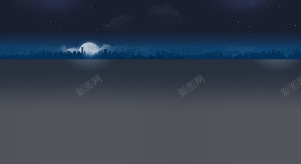 草地月光森林手绘jpg设计背景_88icon https://88icon.com 月光 森林 草地