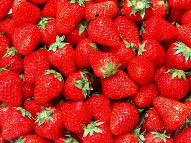 鲜美多汁的草莓水果jpg设计背景_88icon https://88icon.com 水果 草莓 鲜美