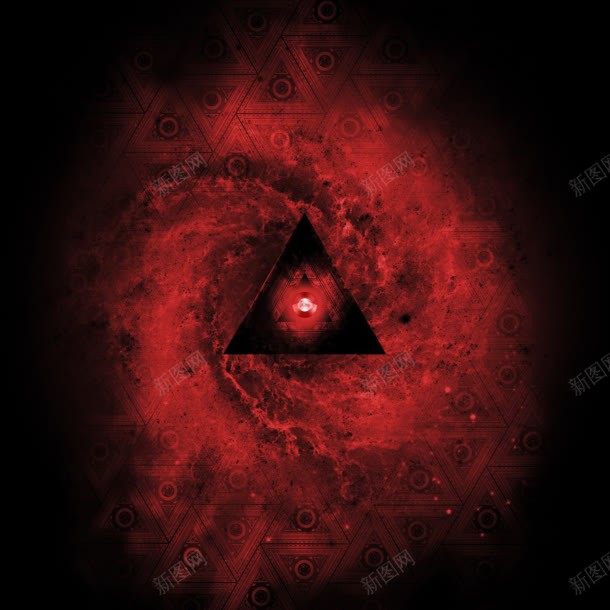 红色三角形黑色背景jpg设计背景_88icon https://88icon.com 三角形 红色 背景 黑色 黑色底图