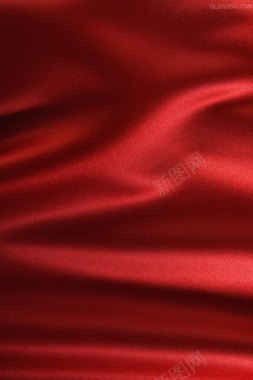 高档红色丝绸绸缎背景