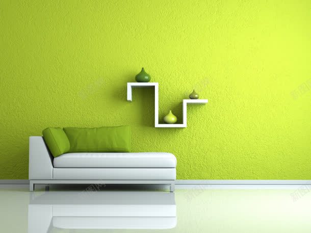 绿色的壁纸及白色简洁的沙发jpg设计背景_88icon https://88icon.com 壁纸 沙发 白色 简洁 绿色