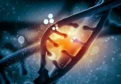 医疗卫生科学DNA结构高清图片