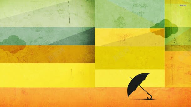 黄色正方形黑色雨伞卡通jpg设计背景_88icon https://88icon.com 卡通 正方形 雨伞 黄色 黑色