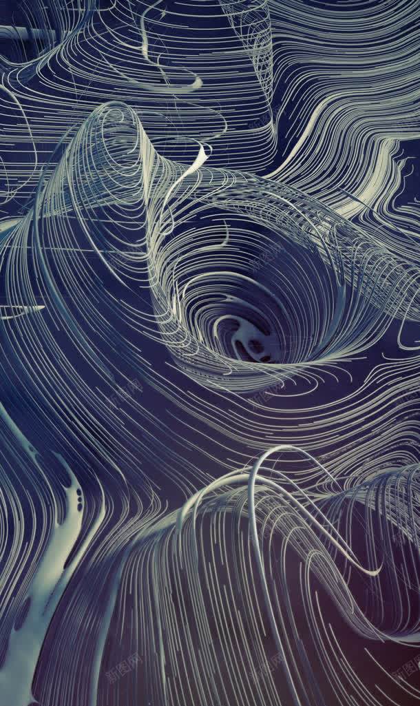 白色缠绕线条创意jpg设计背景_88icon https://88icon.com 创意 白色 线条 缠绕