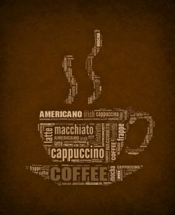 高清背景JPG创意咖啡海报高清图片