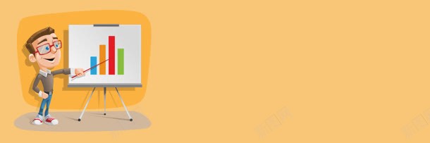 教育卡通背景banner背景