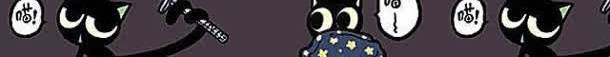 手绘卡通黑色小猫jpg设计背景_88icon https://88icon.com 卡通 黑色