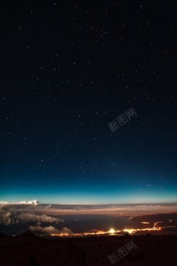 星际天空黑色背景星际天空高清图片