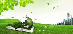 地球绿化绿色环保背景高清图片