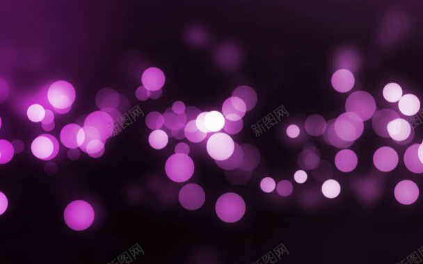 紫色圆圈星光火花背景