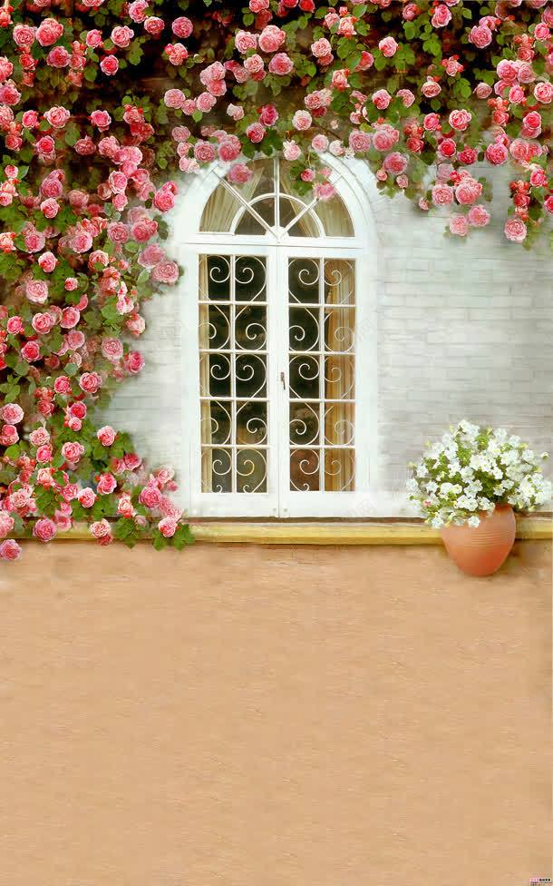 白色欧式窗户蔷薇海报背景jpg设计背景_88icon https://88icon.com 欧式 海报 白色 白色窗框 窗户 背景 蔷薇