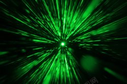 条纹线光束粒子绿色光线千万条光束高清图片