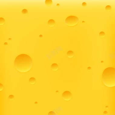 黄色简约卡通奶酪背景背景