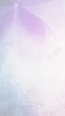 清新淡紫色手机主题背景H5背景背景