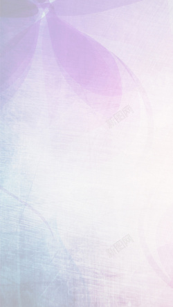 手机壁画清新淡紫色手机主题背景H5背景高清图片