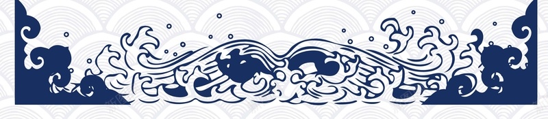 传统中国风纹样祥云矢量图ai设计背景_88icon https://88icon.com 中国风 中式 传统 清新 祥云 简约 纹样 蓝色 矢量图