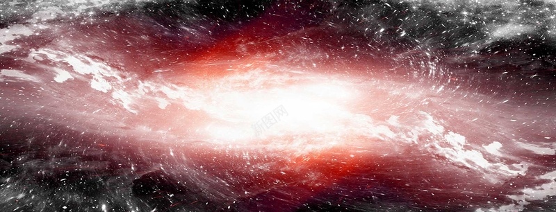 简约科幻太阳系星云背景背景