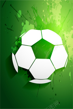 足球比赛海报背景矢量图背景