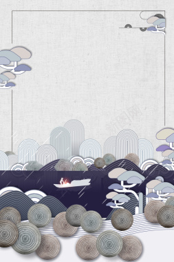 谷雨纹理背景图背景