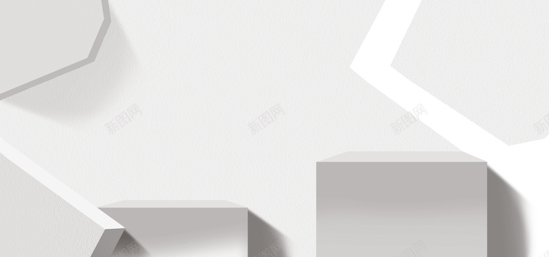 简约白色大气立体空间淘宝天猫bannerpsd设计背景_88icon https://88icon.com 上新 促销 文艺 空间 立体 简洁 简约 鞋子