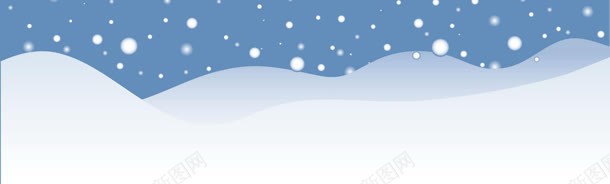 冬天雪景banner创意jpg设计背景_88icon https://88icon.com 天空 山峰 树木 积雪 路