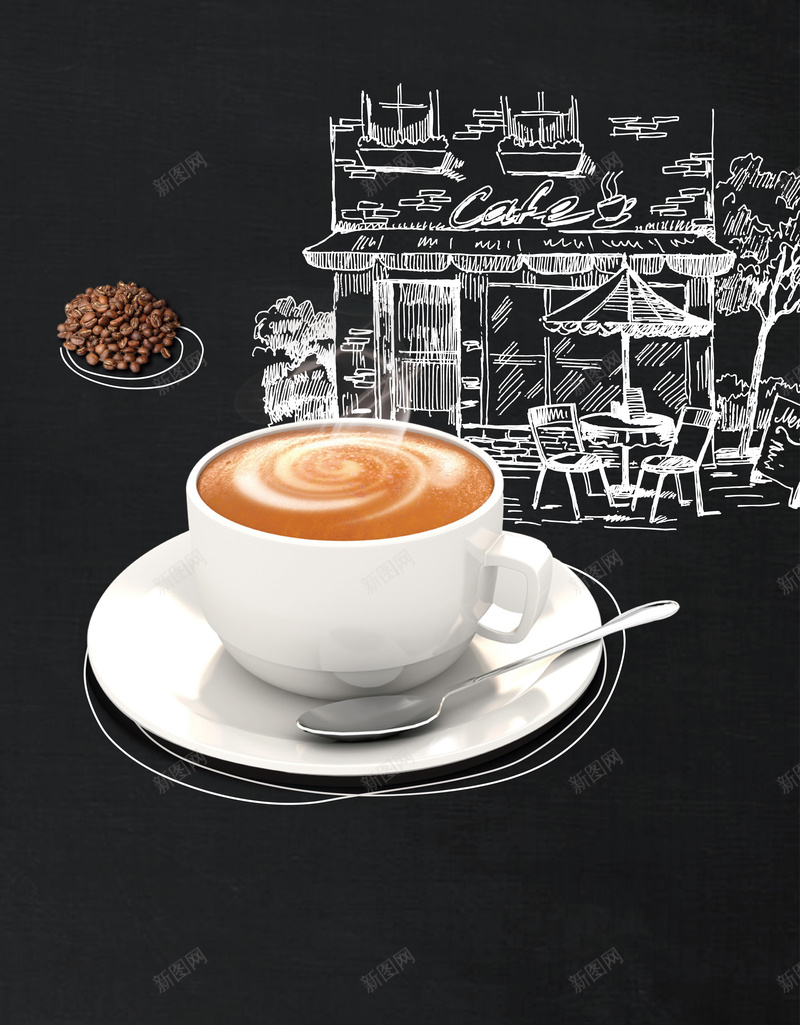 下午茶咖啡背景矢量图ai设计背景_88icon https://88icon.com 下午茶 咖啡 咖啡厅 咖啡豆 活动 海报 矢量 背景 矢量图