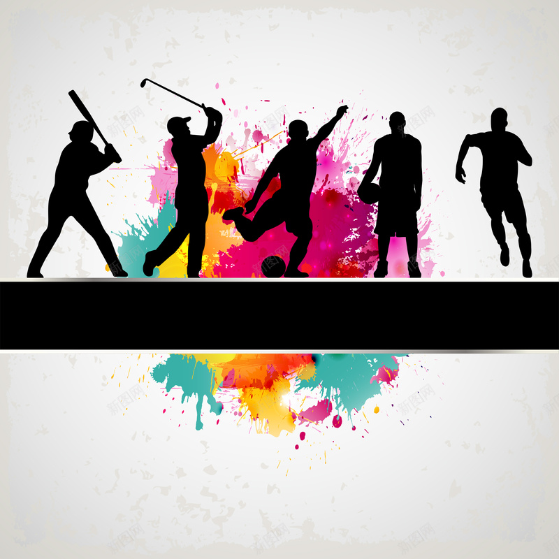 水彩剪影足球墨迹矢量图ai设计背景_88icon https://88icon.com 体育 剪影 喷溅 墨迹 棒球 水彩 篮球 足球 运动 高尔夫 矢量图