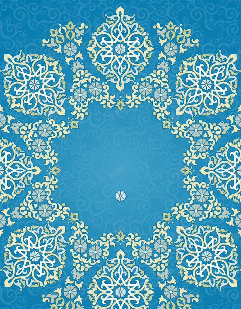 民族风海报背景矢量图ai设计背景_88icon https://88icon.com 民族风 海报 背景海报 花纹 矢量图